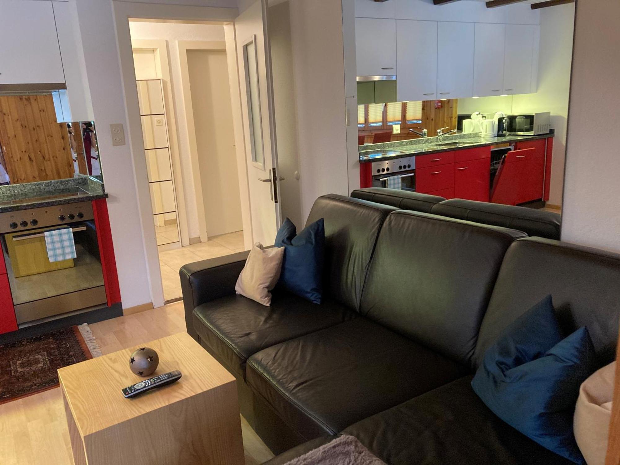 Haus Alpenperle Apartment Saas-Almagell Ruang foto
