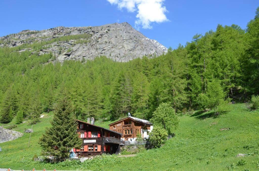 Haus Alpenperle Apartment Saas-Almagell Bagian luar foto