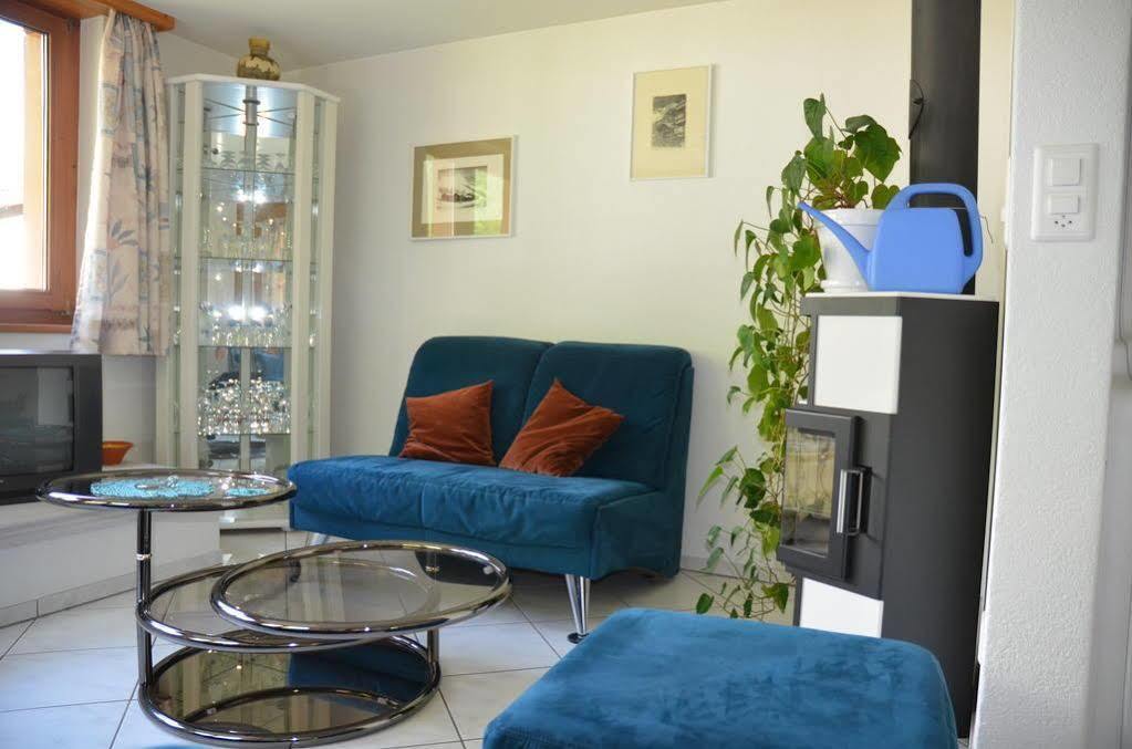Haus Alpenperle Apartment Saas-Almagell Bagian luar foto